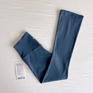 Lululemon Align High-Rise Mini-Flare Pant *Extra Short Iron Blue 4